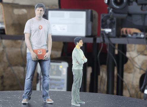 Statuettes de personnes imprimées en 3D - Digitage