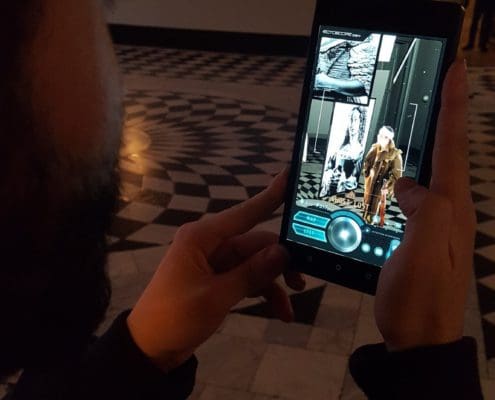 Réalité Augmentée à la Queen's House à Londres - Digitage