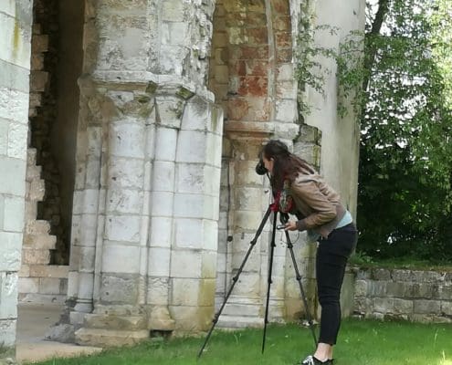 Acquisition photogrammétrique de l'église de Mont-Saint-Aignan - Digitage