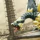 les dragons de la pagode du jardin botanique royal de londres, ont retrouvé la vie grâce aux techniques de scan 3D et d'impression 3D