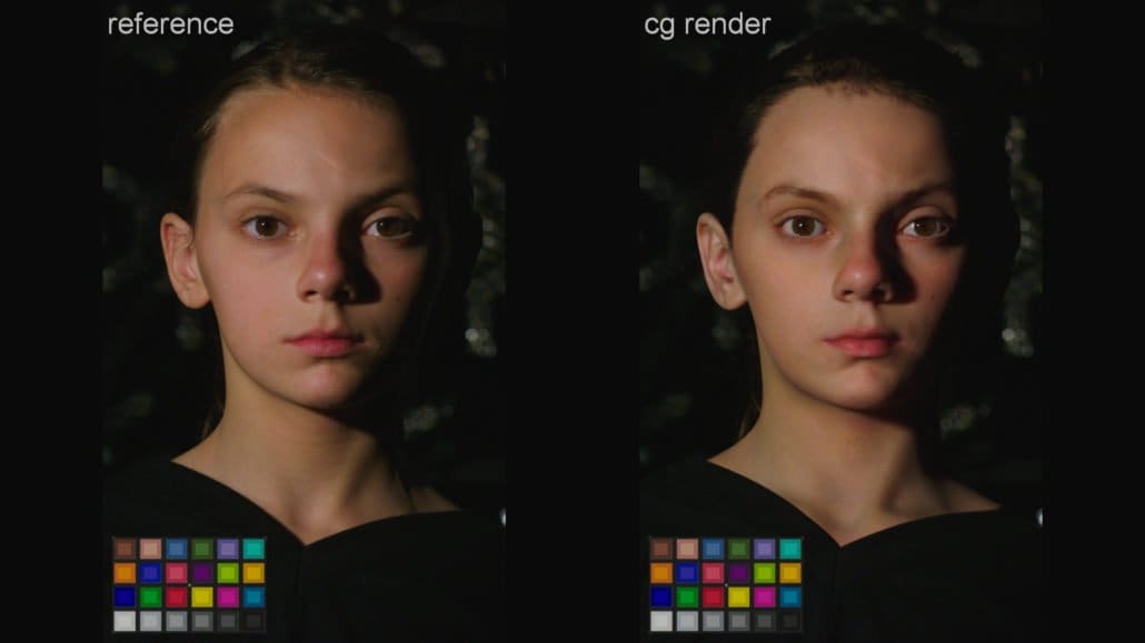 scan 3D de l'actrice de logan