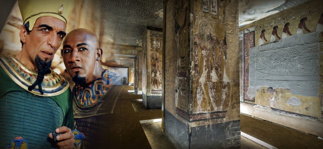 reconstituer un fac-similé du tombeau de Seti 1er, la prouesse a été réalisée par l'équipe de Factum Arte graçe au scan 3D et aux technologies de numérisation de pointe