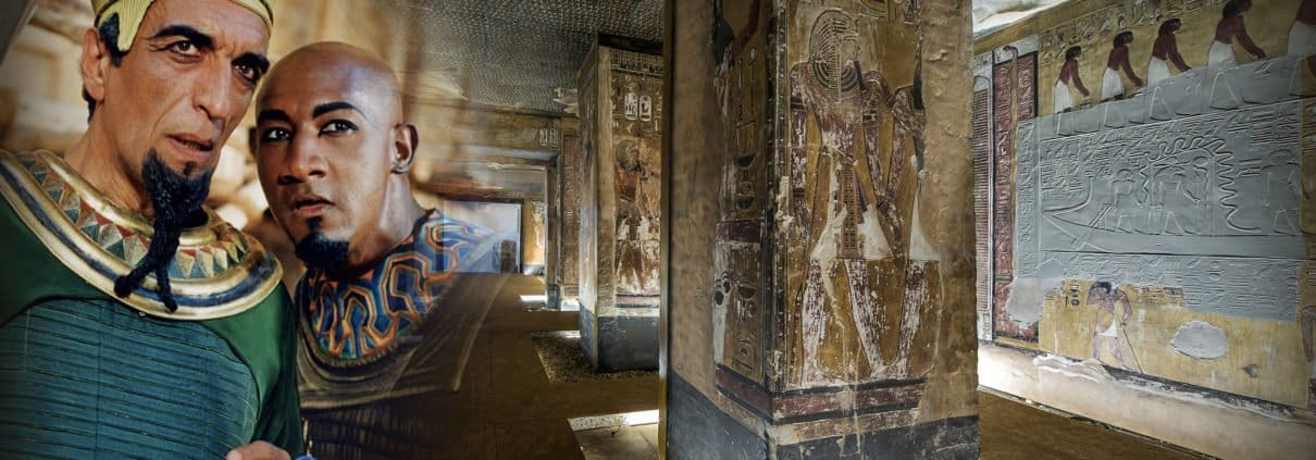 reconstituer un fac-similé du tombeau de Seti 1er, la prouesse a été réalisée par l'équipe de Factum Arte graçe au scan 3D et aux technologies de numérisation de pointe