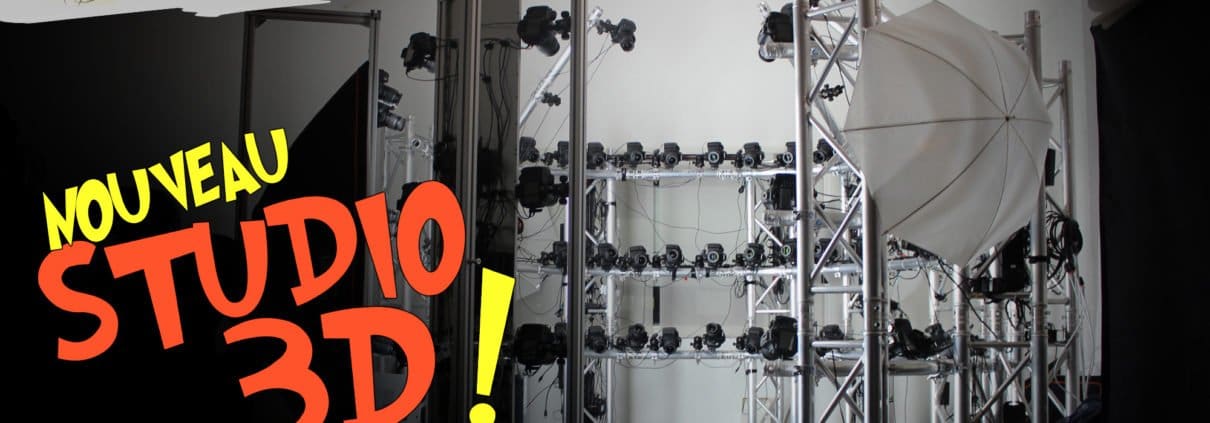 le studio 3D de digitage est en préparation pour une qualité de nos modèles 3D en encore plus haute résolution. Plus que jamais à la pointe du scan 3D;