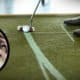 une fois le terrain de golf passé au scan 3D, on le modélise pour en faire un entrainement en réalité augmentée