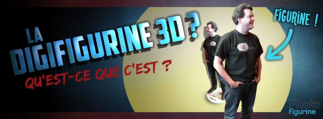 le scan 3d permet de modéliser une copie virtuelle, l'impression 3d en fait une digifigurine 3d