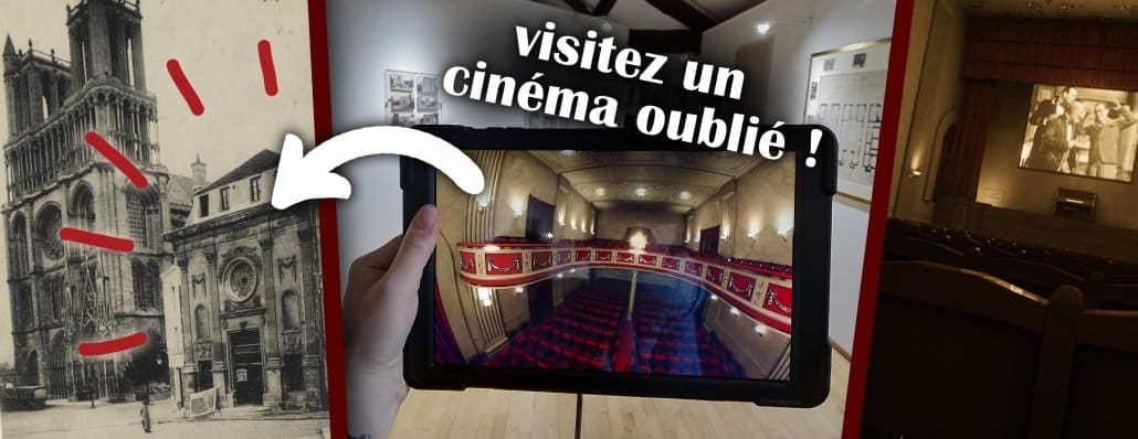 reconstitution en 3D à partir de plans et de rapports, le cinéma de Mantes-la-Jolie renait de ses cendres