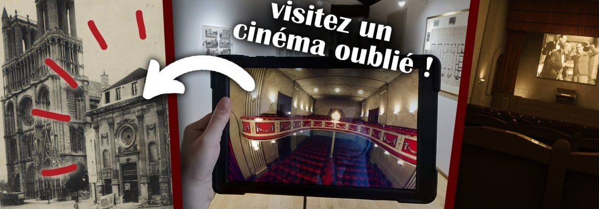 reconstitution en 3D à partir de plans et de rapports, le cinéma de Mantes-la-Jolie renait de ses cendres