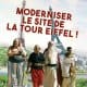 le scan 3d a été utilisé pour créer le site dans lequel se trouve la tour eiffel, pour qu'il soit modernisé