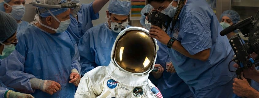 conserver et scanner en 3D la combinaison spatiale du premier homme sur la lune, neil armstrong